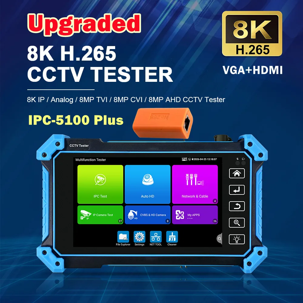 5.4" 8K Cctv Ipc Te…