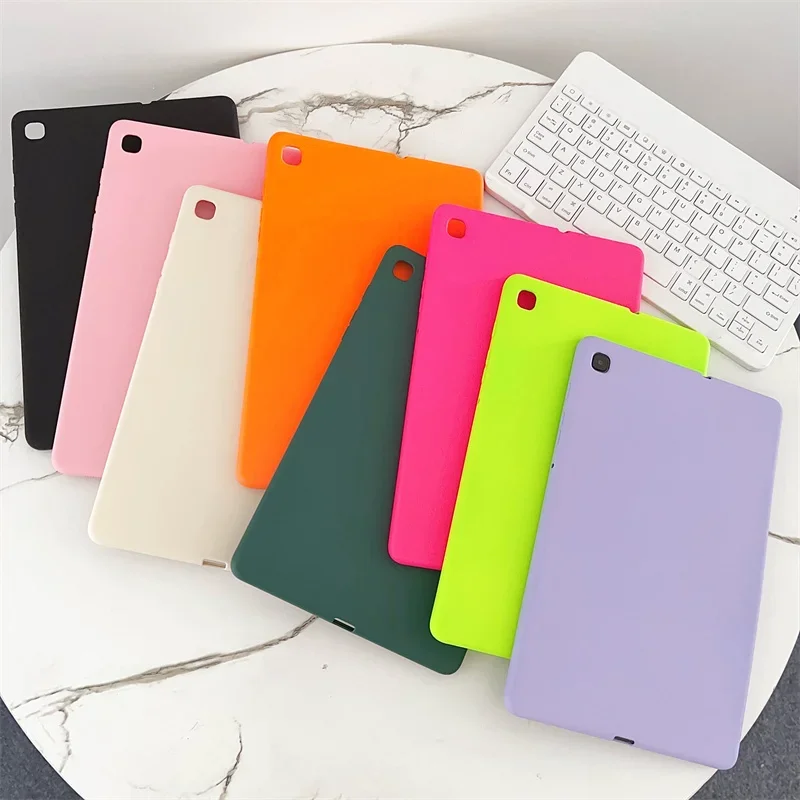 

Skin Friendly Case for Samsung Tab S9 FE S7 S8 Plus 12.4 A8 10.5 A7 S6 Lite 10.4 S7 S8 S9 11 X200 T220 T290 Soft Silicone Cover