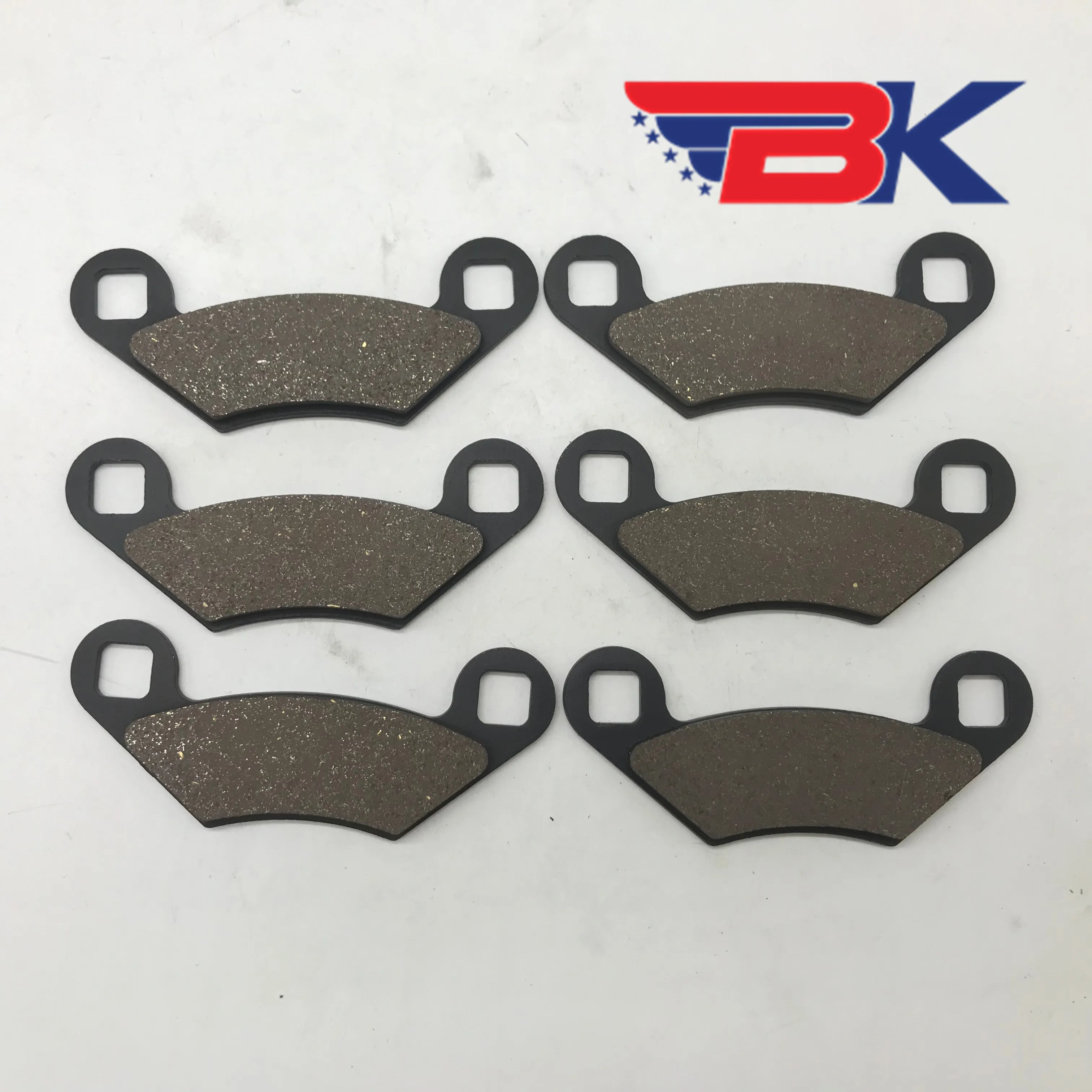For POLARIS SPORTSMAN 570 EFI 2014-2017 Front Rear Brakes 3 Sets / 6 pcs Brake Pads