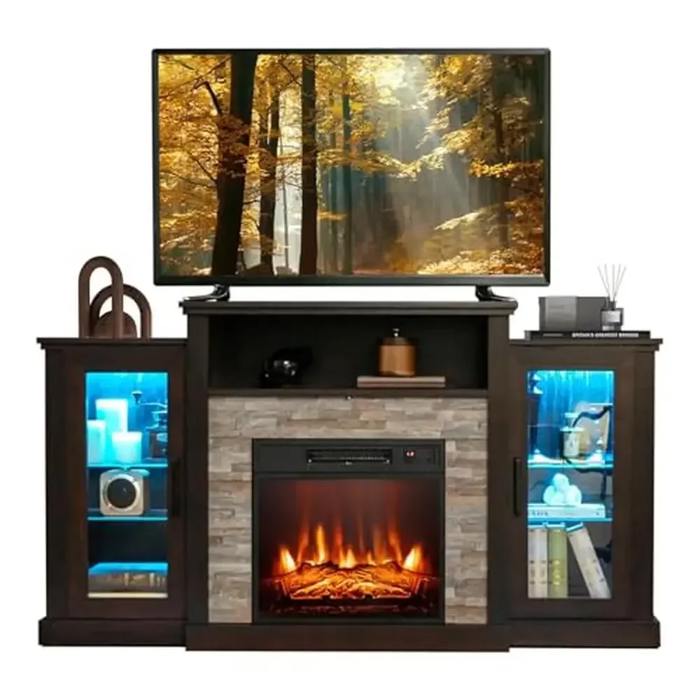 Electric Fireplace TV Stand 65