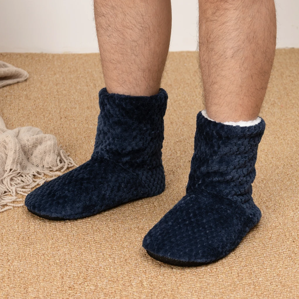 Mntrerm 2024 Winter Women Slippers Indoor Floor Shoes men New Warm Home Slippers Cotton Slippers For men Large size Shoes