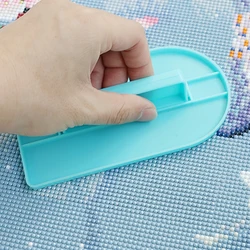 1pc Diamond Embroidery Reinforcement Press Plate Solid Color Diamond Painting Press Drill Convenient Prill Press Point Tool