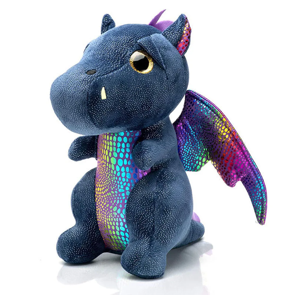 23CM Little Flying Dragon Doll Dinosaur Stuffed Soft Animal Plush Toy Tyrannosaurus Rex Doll Children's Birthday Gifts Wholesale