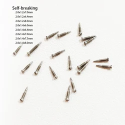 2.0x1.4x7.0 Self Breaking Slotted head 10000PCS Spring hinges Screws