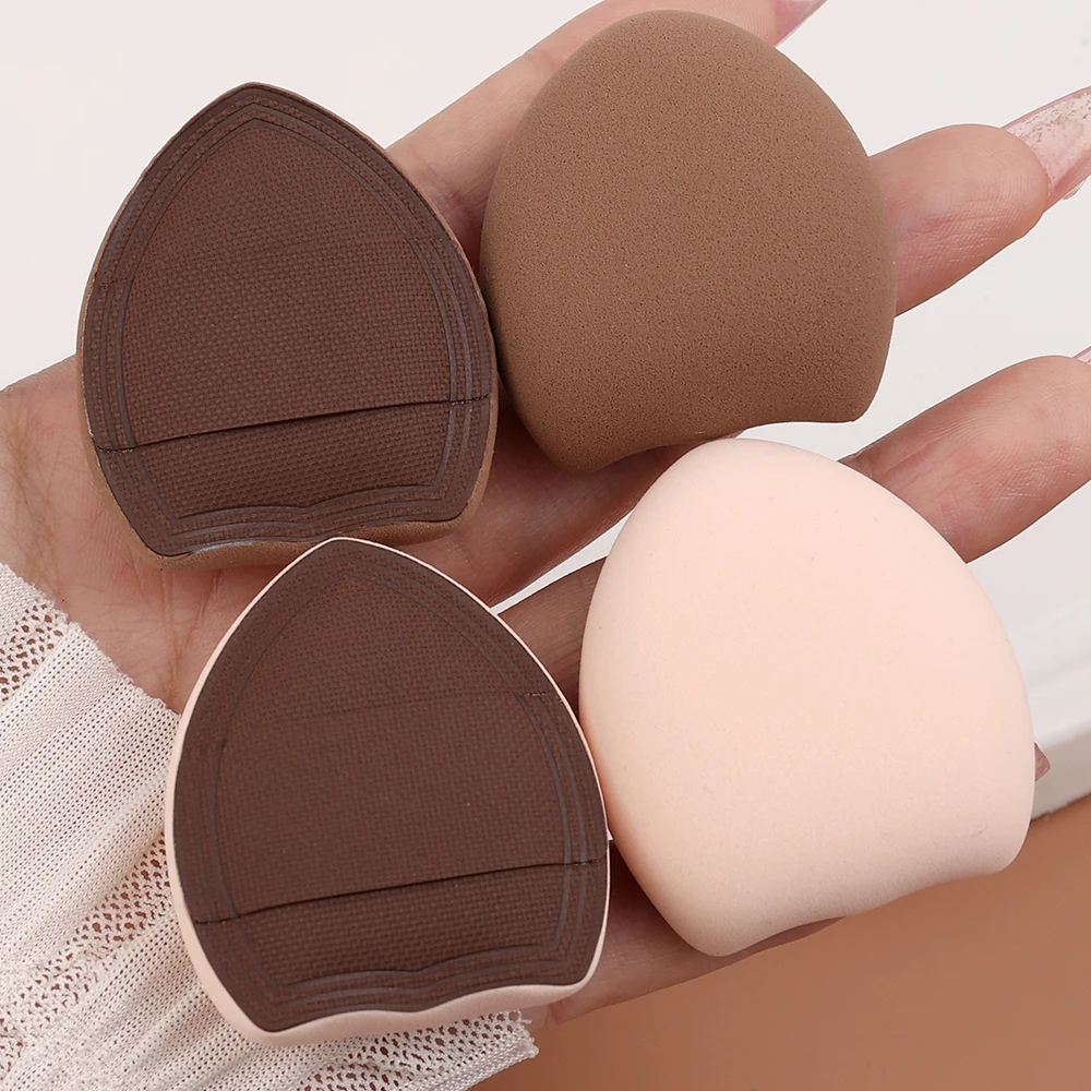 Mini Finger Thick Cosmetic Puff Makeup Sponge Face Concealer Foundation Detail Puff Professional Dry and Wet Usable Makeup Tools