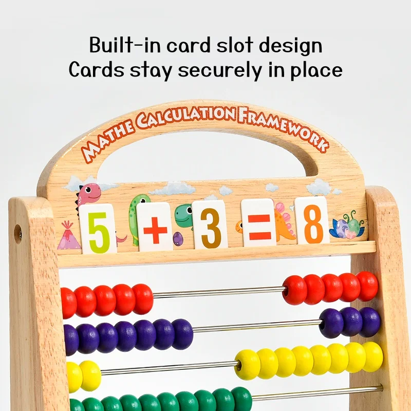 Abacus Learning Toy: Counting and Recognizing Numbers Through Bead Manipulation—An Ultra-Educational Way for Kids to Learn Math