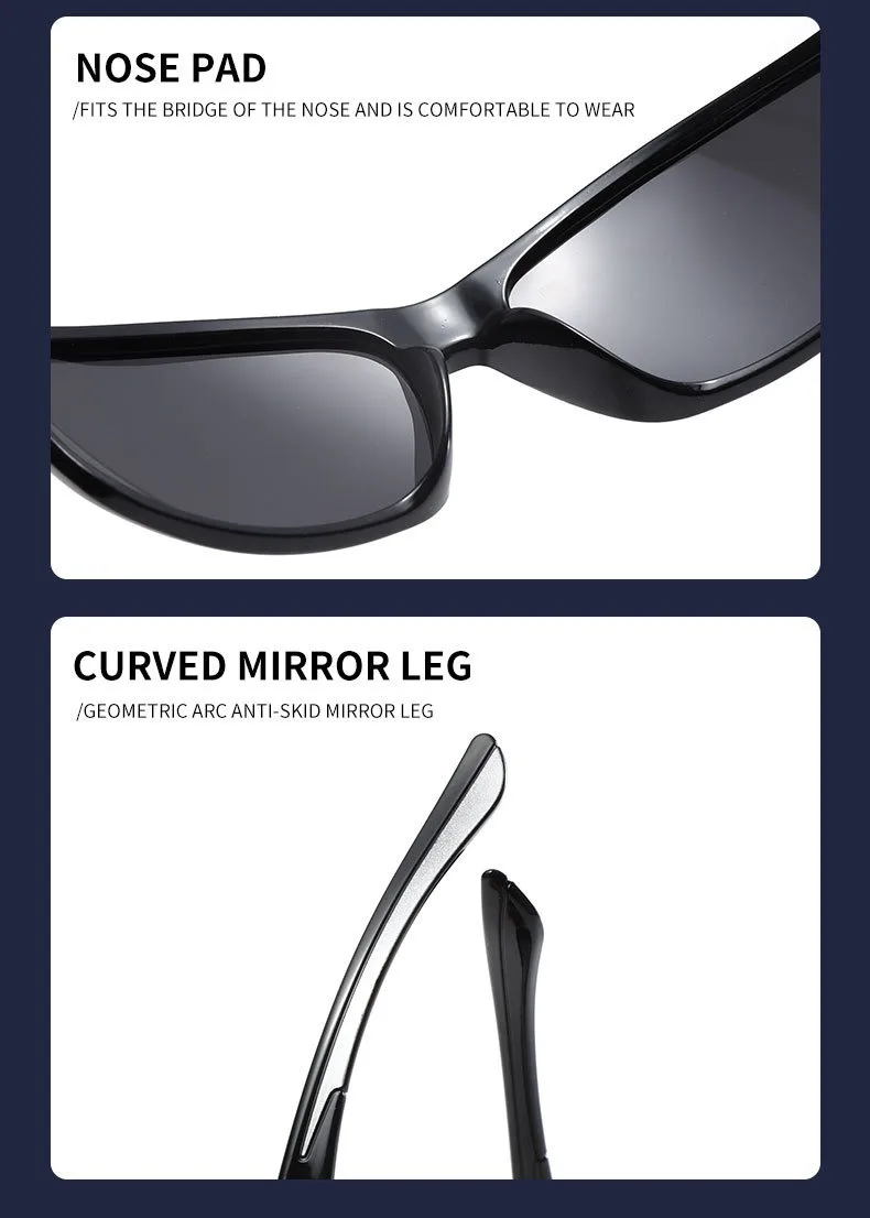 Okum Fashion Polarisierte Brille UV400, Anti-UV, Blendschutz, Starklichtfilter, geeignet für Radfahren, Autofahren, Angeln, etc. – Detail 14