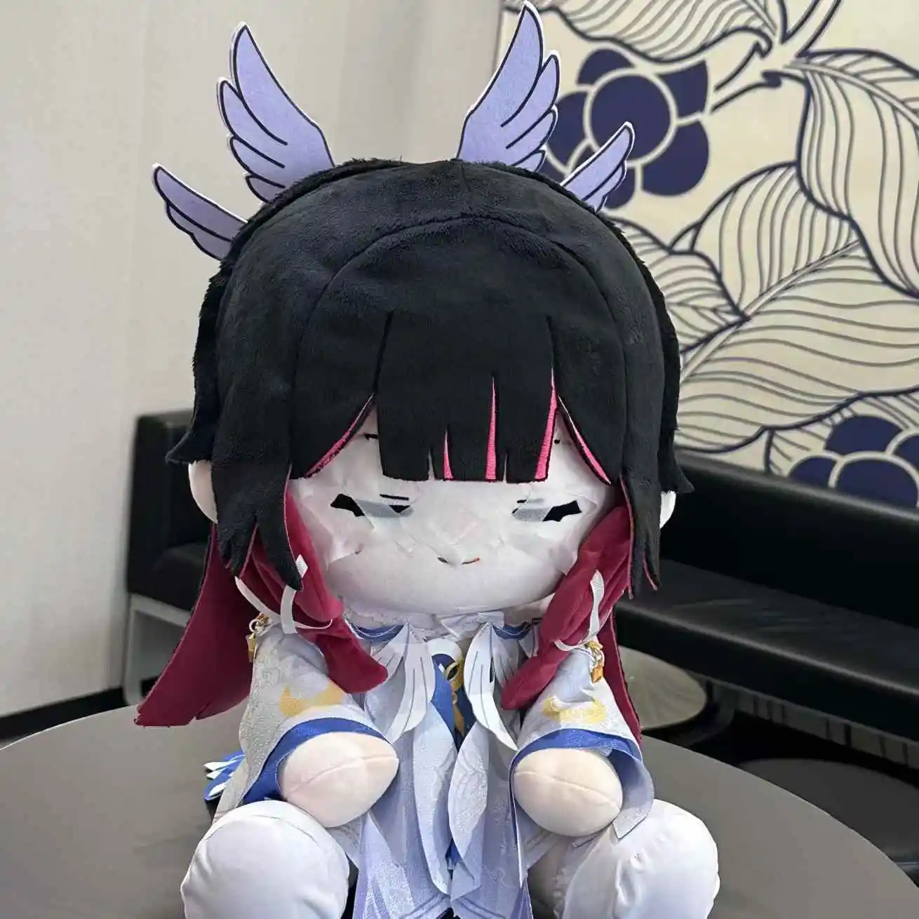 Genshin Impact Columbina Anime Attribute Cosplay Cartoon Kawaii Game Anime Idol Plushies Pillows Dress Up Xmas Gift 40CM