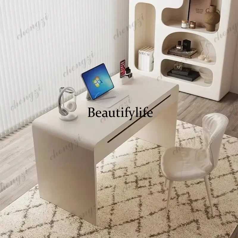 A49 Modern Student Computer Desks Fancy Elegant Design Writing Work Laptop Table Standing Living Room Mesa Para Notebook Furnitu