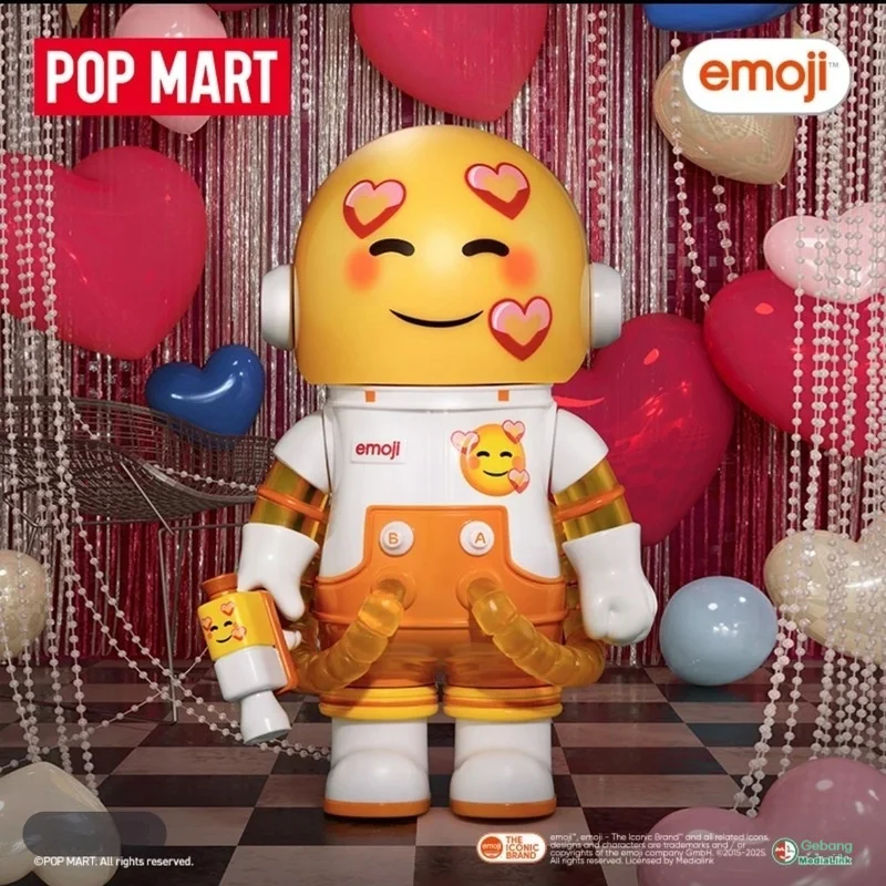 

POP MART MEGA SPACE MOLLY 100% × Emoji Series 1pc/9pcs Blind Box Toys Kawaii Anime Action Figure Surprise Mystery Box Girls Gift
