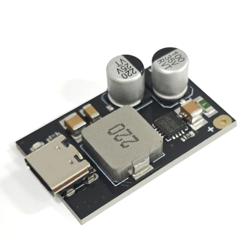 PD65W Fast Charging Step Down Module Type-C 8-30V PD3.1 PPS QC3.0 SCP QC2.0 for Laptop Tablet Phone Car Solar DIY 5V 9V 12V 20V