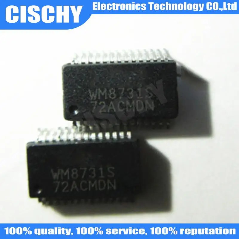 

1 шт./партия WM8731SEDS WM8731 WM8731S WM8740 WM8740S WM8740SEDS