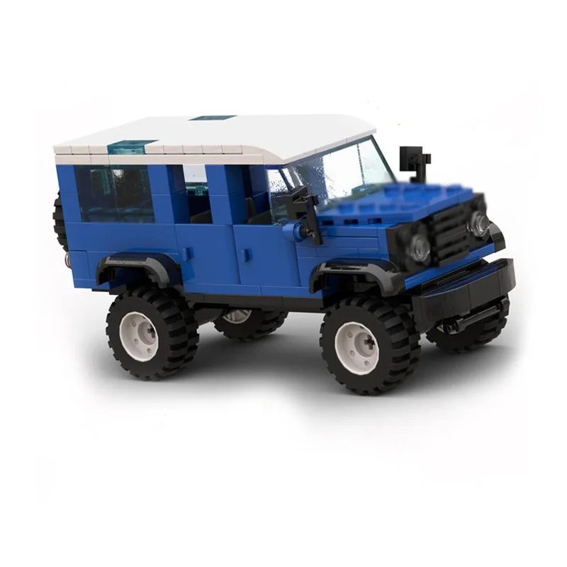 City Car Model MOC Building Bricks Defender 110 Off-Road Vehicle Modular Technology Children Holiday Gifts Assemble Toys Suit