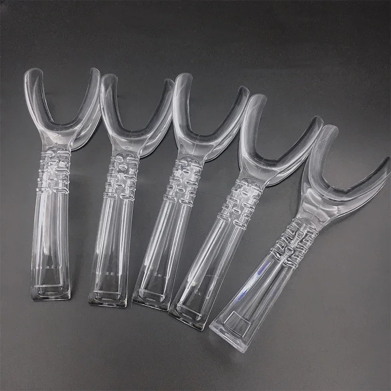 

5Pcs Dental Lip Cheek Retractor Autoclavable Plastic Mouth Opener Photograghic Tool for Oral Care