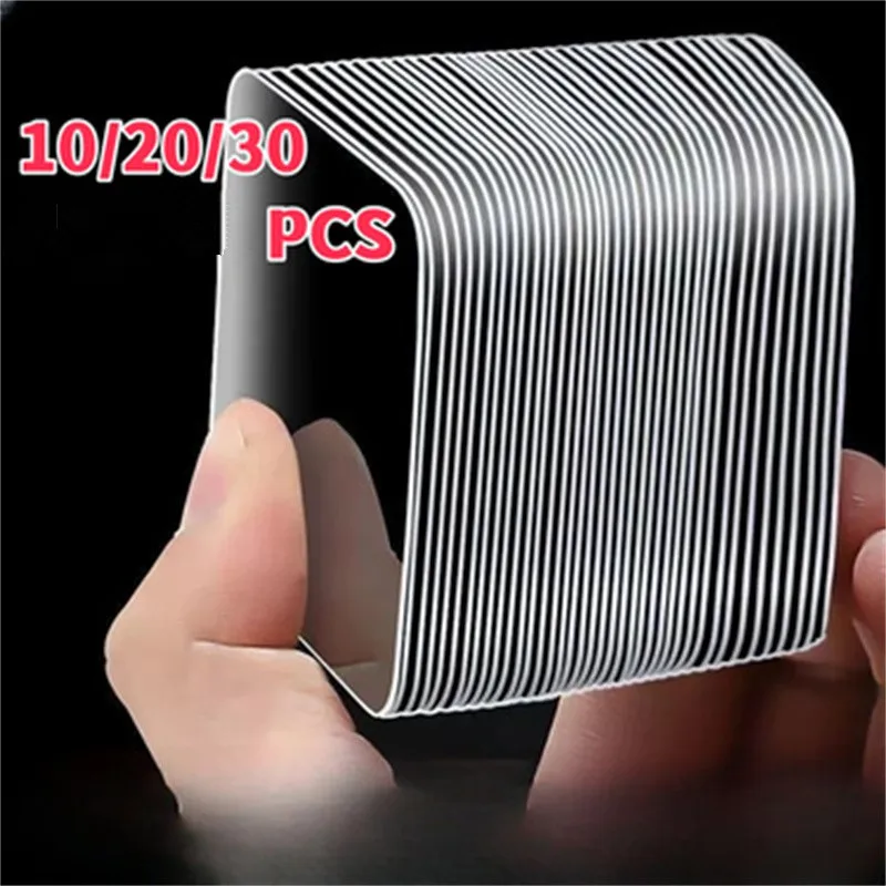 

10-30 шт. акриловая бесследная прочная двусторонняя наклейка, прозрачная двусторонняя лента, вставка высокой вязкости, фиксированная нашивка