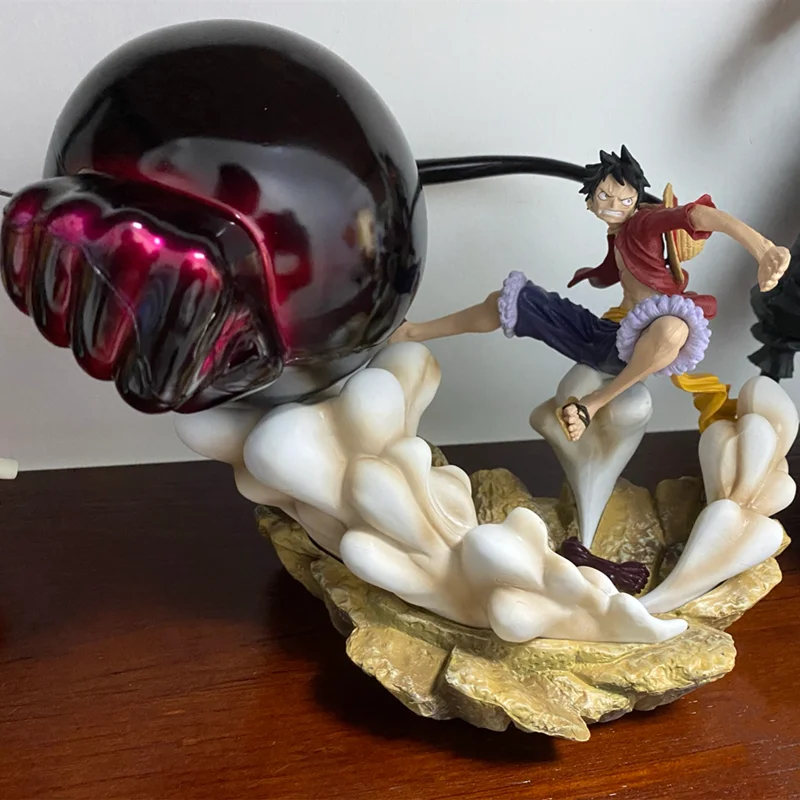 

17cm One Piece Figure Monkey D Luffy Model Dolls Can Change Hands Anime Action Figure Gk Luffy Pvc Statue Collection Kids Toys