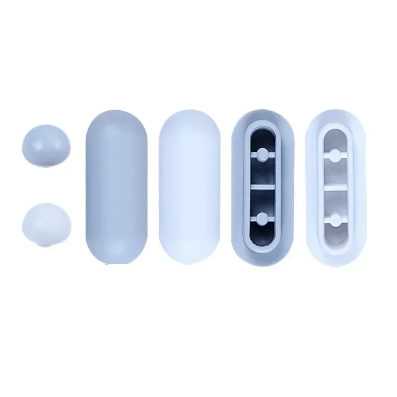 

2pcs/4pcs Toilet Seat Buffers Upper Lid Cushion Seats Ring Pad Bumper Feet Reduce-noise Gasket White/Grey Bathroom Fittings Kit