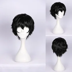 Game P5 Persona 5 Amamiya Ren Wigs Kurusu Akira Wigs Joker Heat Resistant Synthetic Short Cosplay Wig