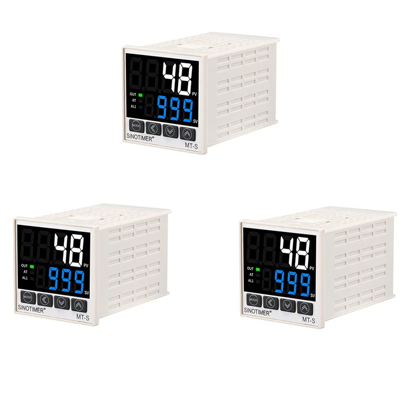 

Smart-3X SINOTIMER цифровой Pid регулятор температуры термостат для нагрева и охлаждающего прибора реле/выход напряжения MT-S