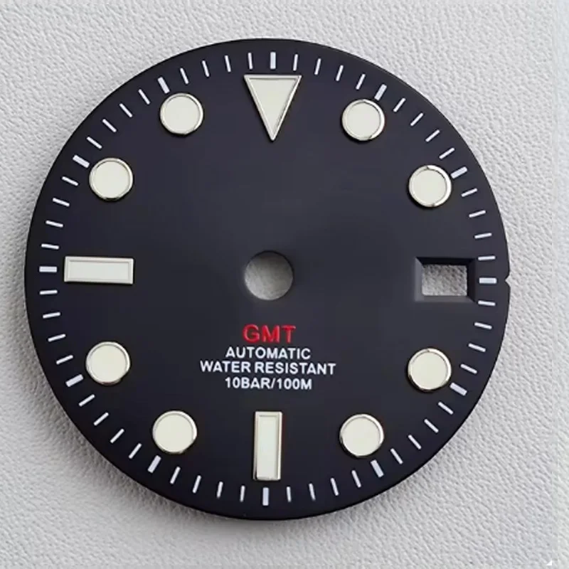 28.5 mm dial for NH34 NH35 NH36 GMT Movement luminous sterile single perpetual calendar watch dial accessories