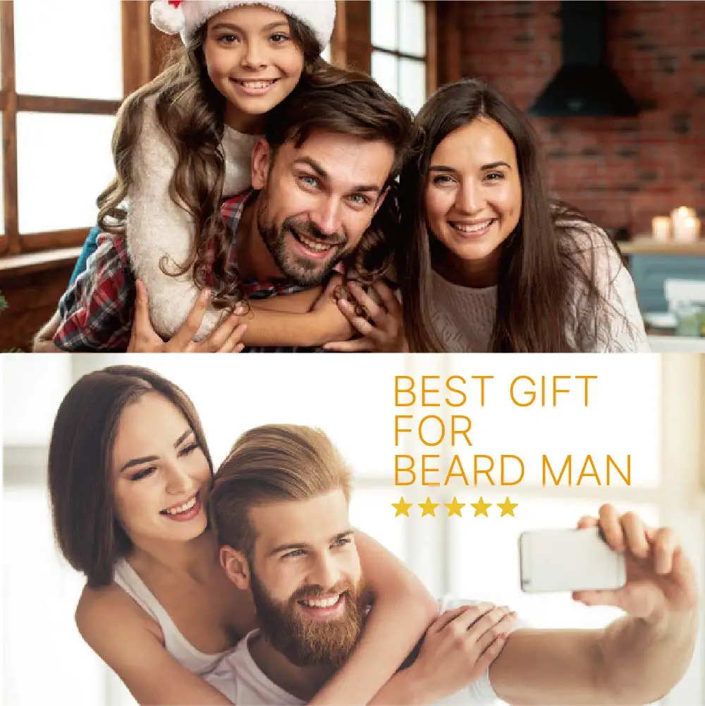 زيت تكييف اللحية الشيا الطبيعي يليين ويقوي برائحة خشب الصندل واللحية 30 مللي وأسطوانة بلطف للرجال لتدليك شعر الوجه #6