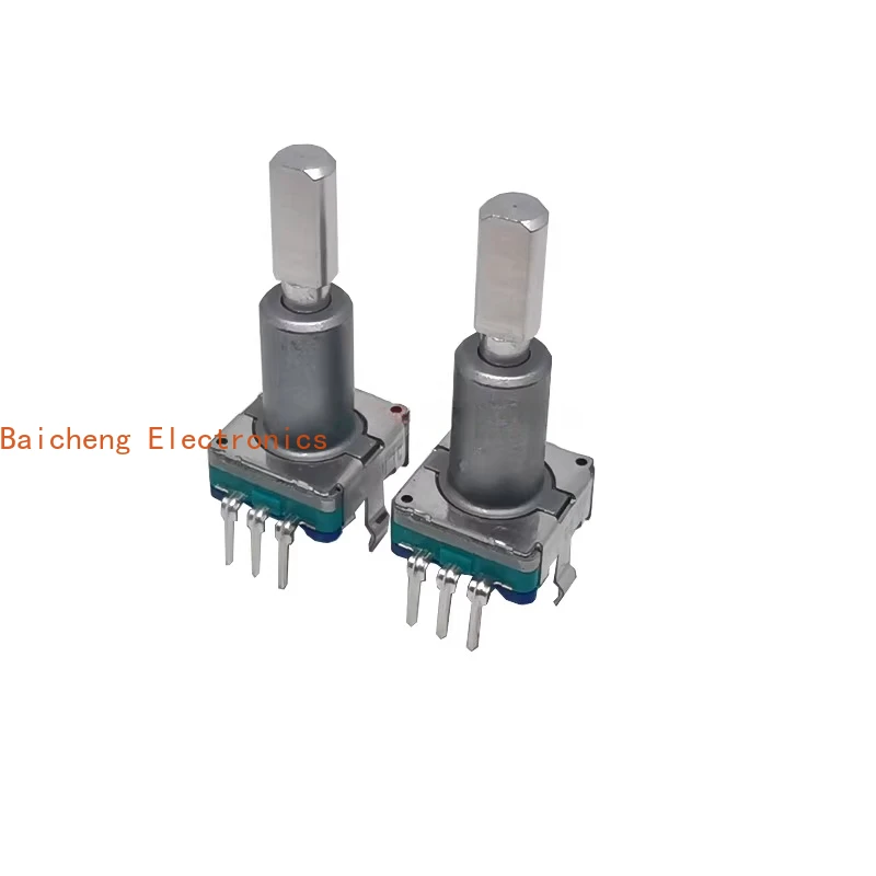 10 Stück EC11 Encoder 30 Festpunkt 15 Impulspotentiometer mit Schaltergrifflänge 20 mm