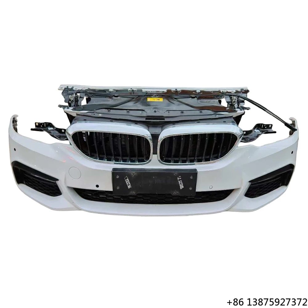 

Подходит для BMW 5 серии 530li 525li G30 G38 M Sport: передний бампер в сборе, передняя решетка, заводские демонтированные детали