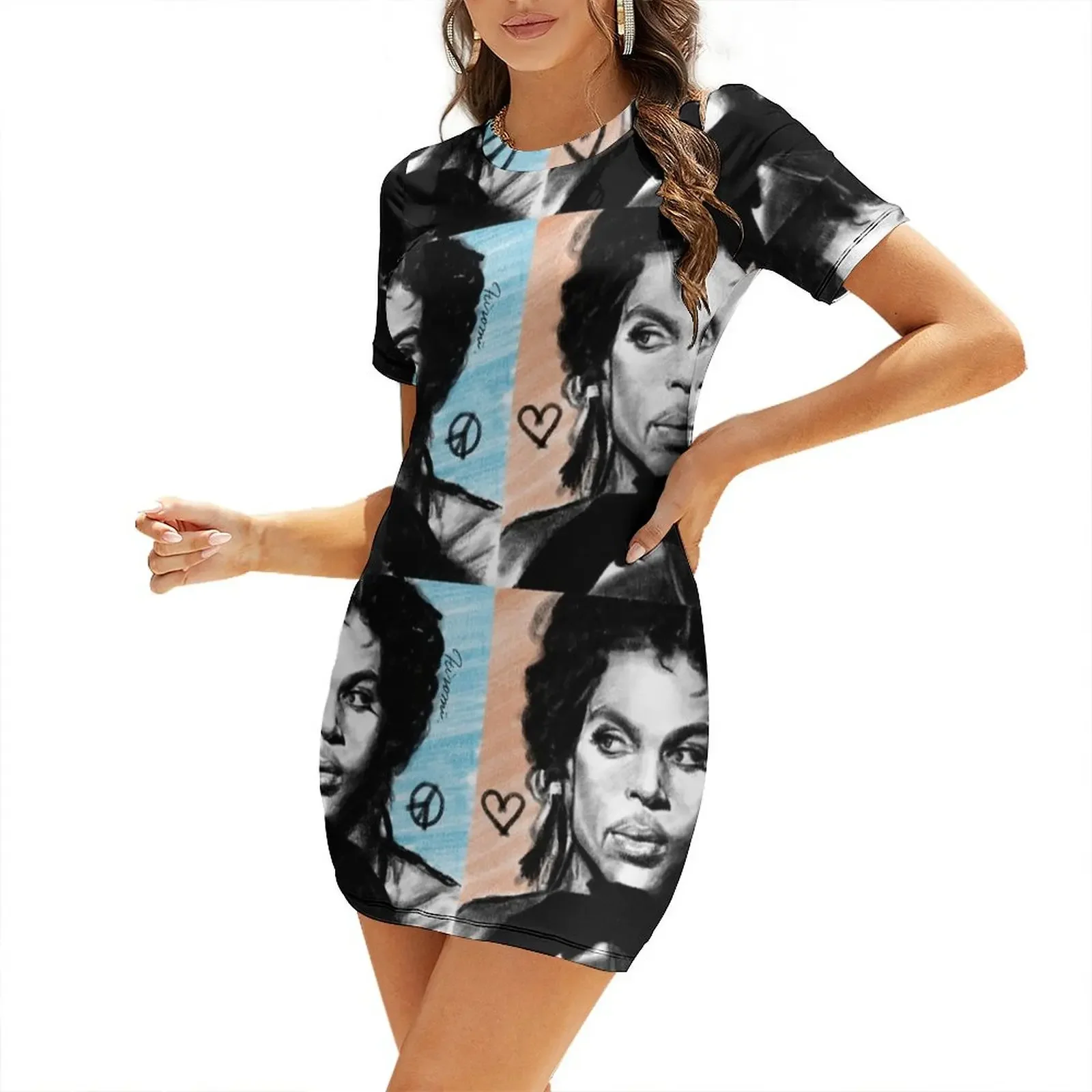 

P-art 17 Short-Sleeved Dress summer dress daily Dresses luxury women's party dress evening prom women