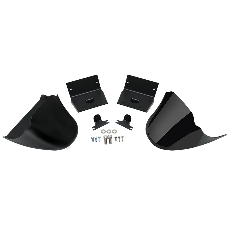 Motorcycle Dumb Black Front Bottom Spoiler Mudguard Air Dam Chin Fairing For Harley Sportster XL Iron 883 1200 Models