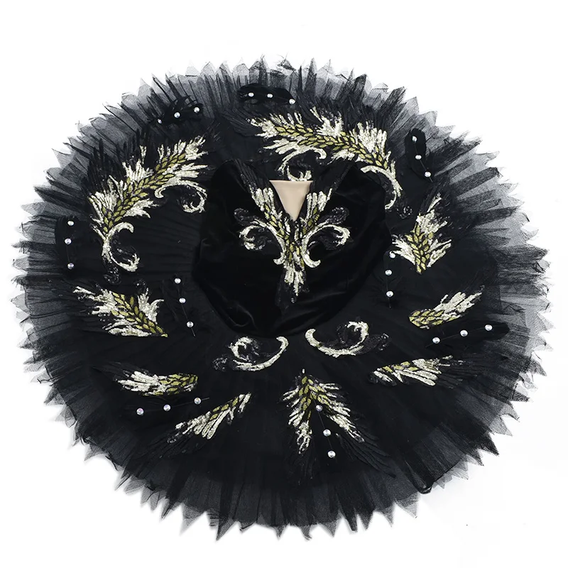 Tutu di balletto professionale Bambino Bambini Ragazze Adulti Pancake Tutu Giselle Paquita Costume da balletto Donna Ballerina Vestito da festa Ragazze