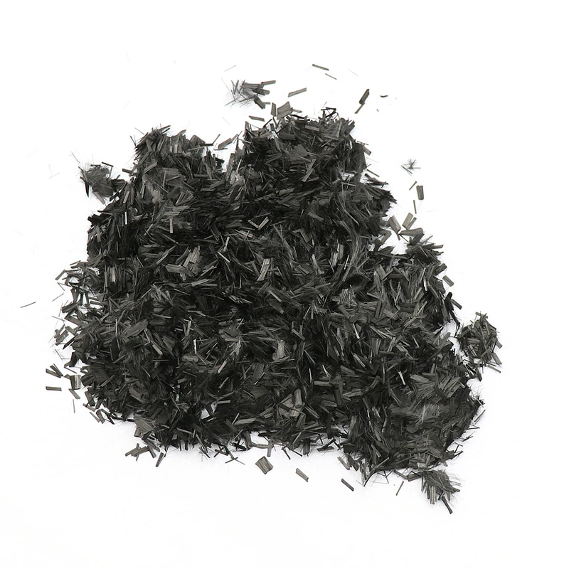 High Strength 3mm/6mm/9mm/12mm Forged Carbon Chopped Carbon Fiber DIY Car Interior and Exterior Parts 500G