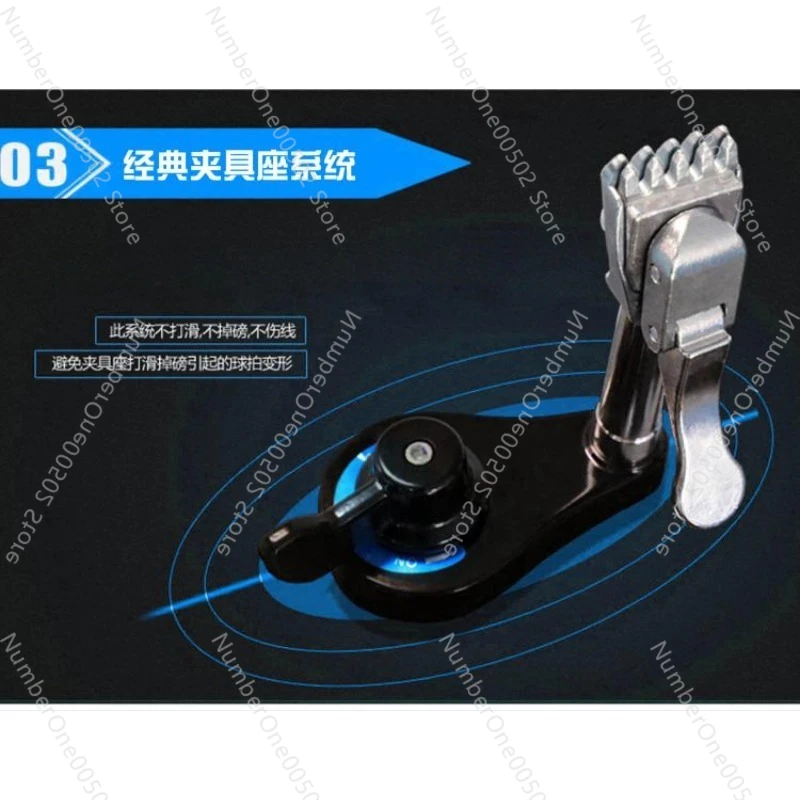 T202 Manual Stringing Machine for Badminton Tennis Rackets with Tools Professional String Winder Tensioner