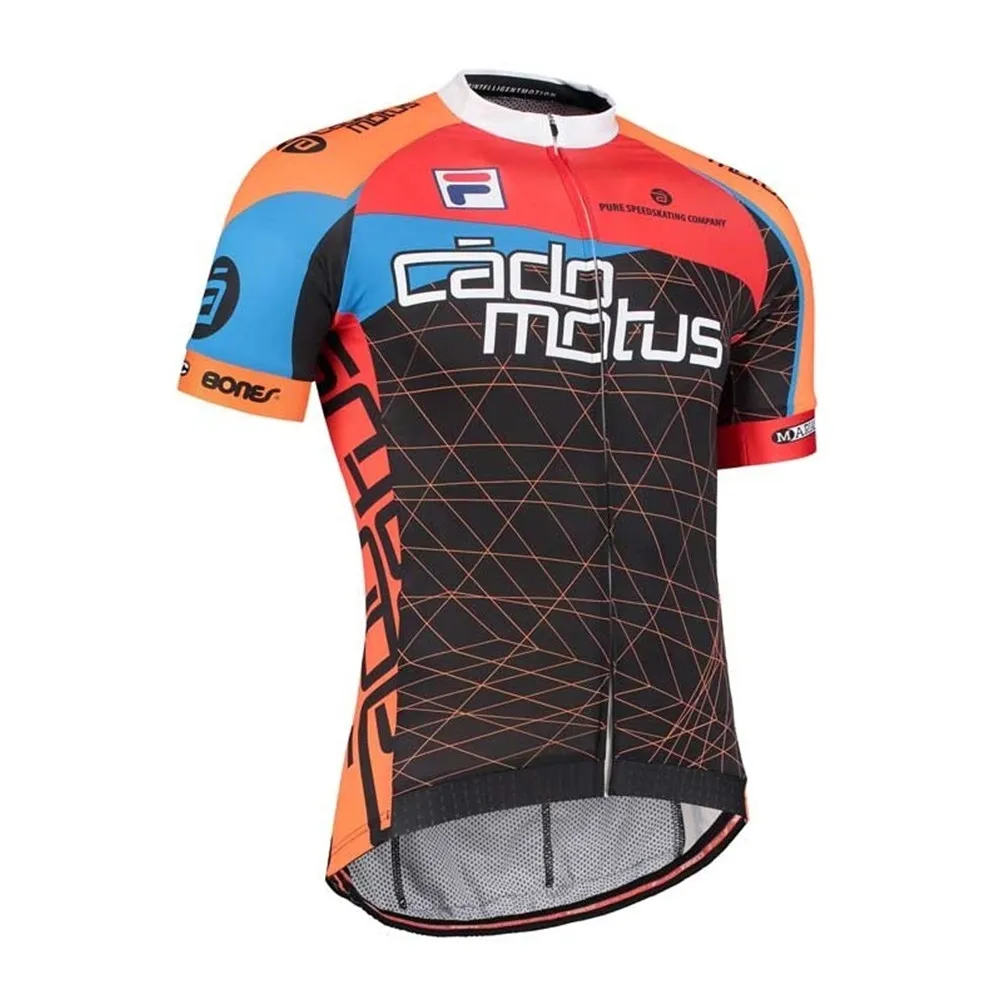 Cadomotus 2022 Mens Summer Short Sleeve Cycling Jersey Bicycle Road Mtb Bike Shirt Outdoor Sports Ropa Ciclismo Clothing Jacket