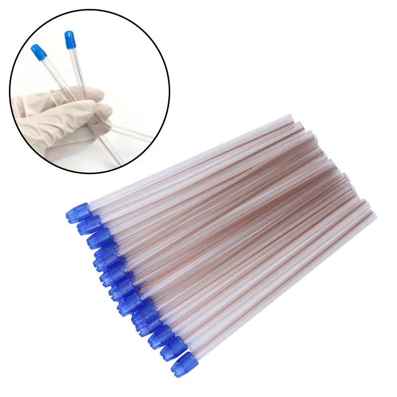 

100pcs Dental Disposable Saliva Ejector Soft Flexible Long Slim Type Low Volume Suction Tips Denristry Clinic Oral Care Tool