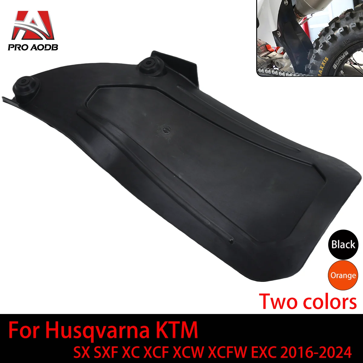 

For KTM SX SXF XC XCF XCW XCFW 125-500 Motorcycle Rear Fender Mudguard Plastic Kit Shock Absorber Air Box Mud Flap Splash Guard