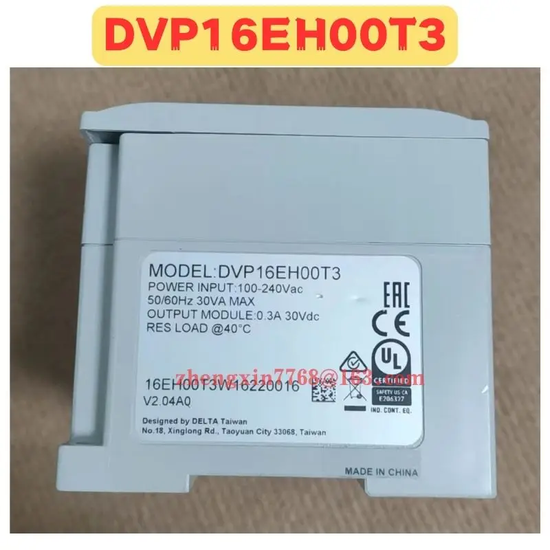 Used PLC DVP16EH00T3 Normal Function Tested OK