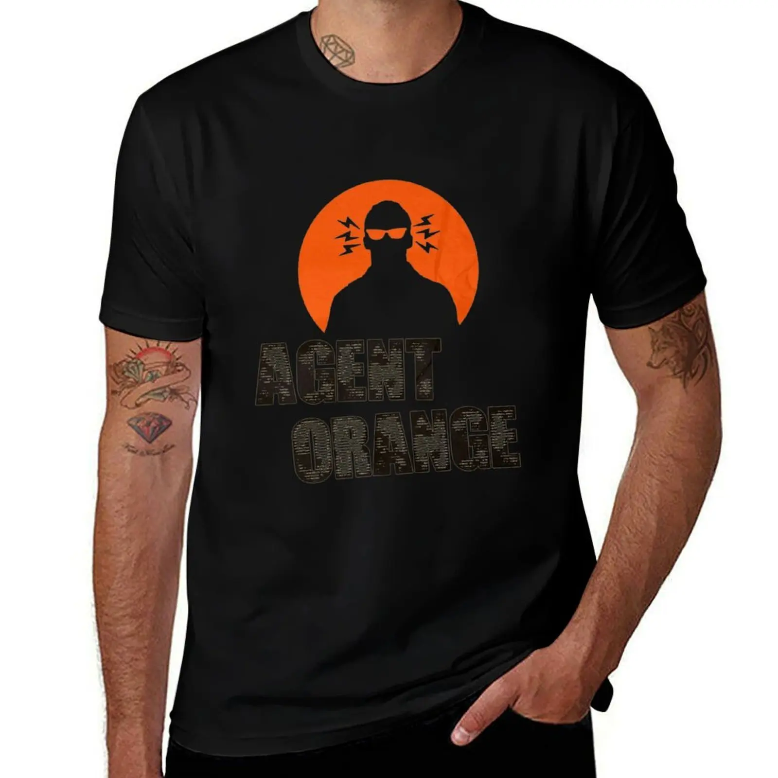 AGENT ORANGE 121 T-Shirt Durable Work Wear T-Shirt