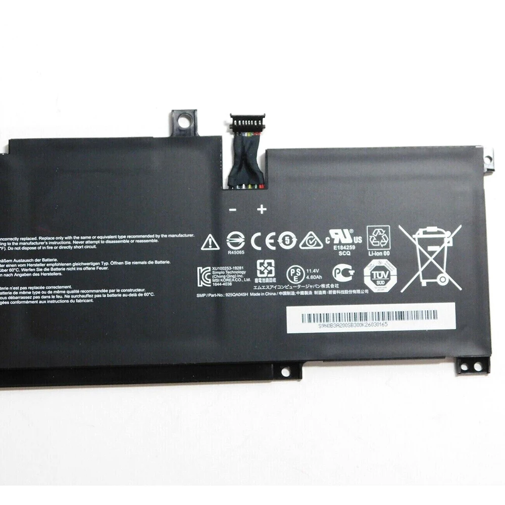Imagem -03 - Bateria Genuína do Portátil para Msi 14 Moderno Bty-m49 14.4 v 54.4 wh B10mw B4mw B11sb A10rb Original Novo