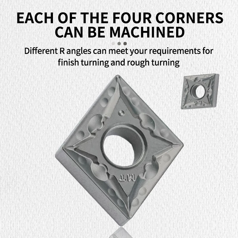 

CNC cutting tool rhombic CNMG120404 stainless steel lathe tool, ceramic inner hole, alloy tool grain, outer round tool head