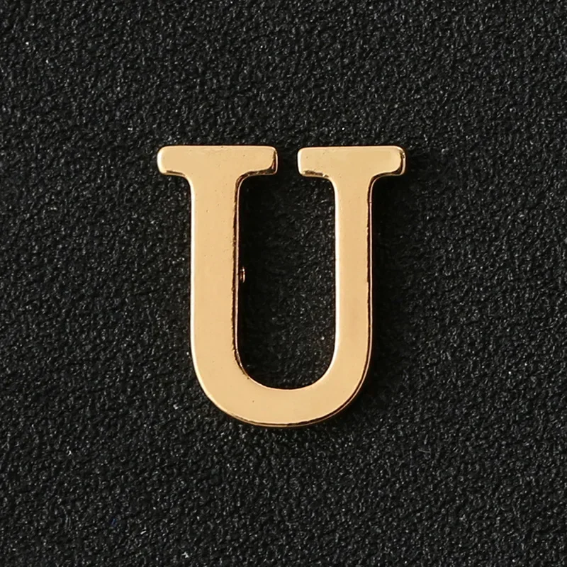 26 الإنجليزية إلكتروني دبابيس الذهب اللون المعادن إلكتروني دبابيس دعوى قميص طوق شارة التلبيب مجوهرات بسيطة الملابس والاكسسوارات #3