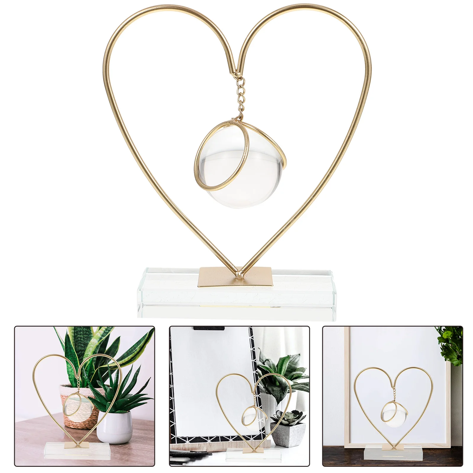 

Iron Art Ornament Creative Desktop Decoration Metal Home Ornament Elegant Living Room Office Table Centerpiece Modern Shelf