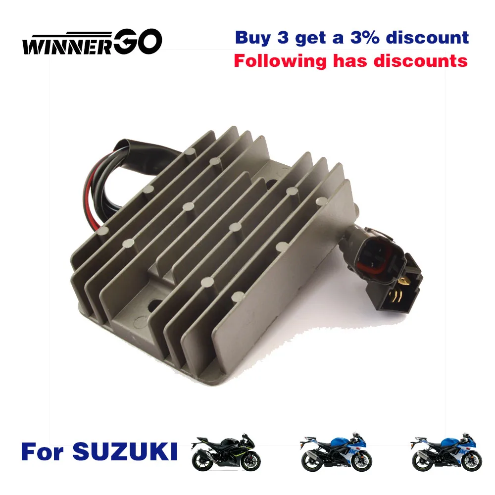 Motorcycle Voltage Regulator Rectifier For Suzuki GSXR 600 750 GSX1000 SV650 32800-47H00-RX0 32800-41F11 32800-41G00 32800-41F10