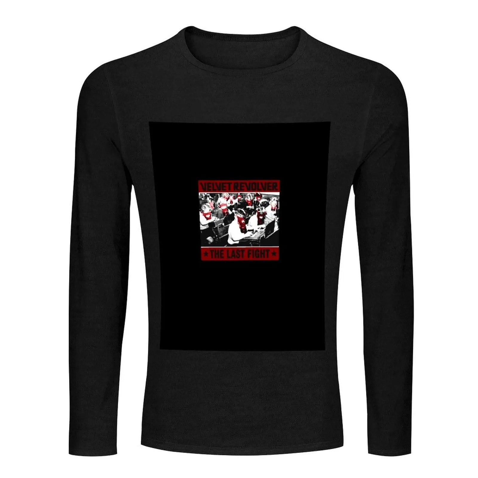 VELVET REVOLVER BAND Long T-Shirt Aesthetic clothing mens plain t shirts