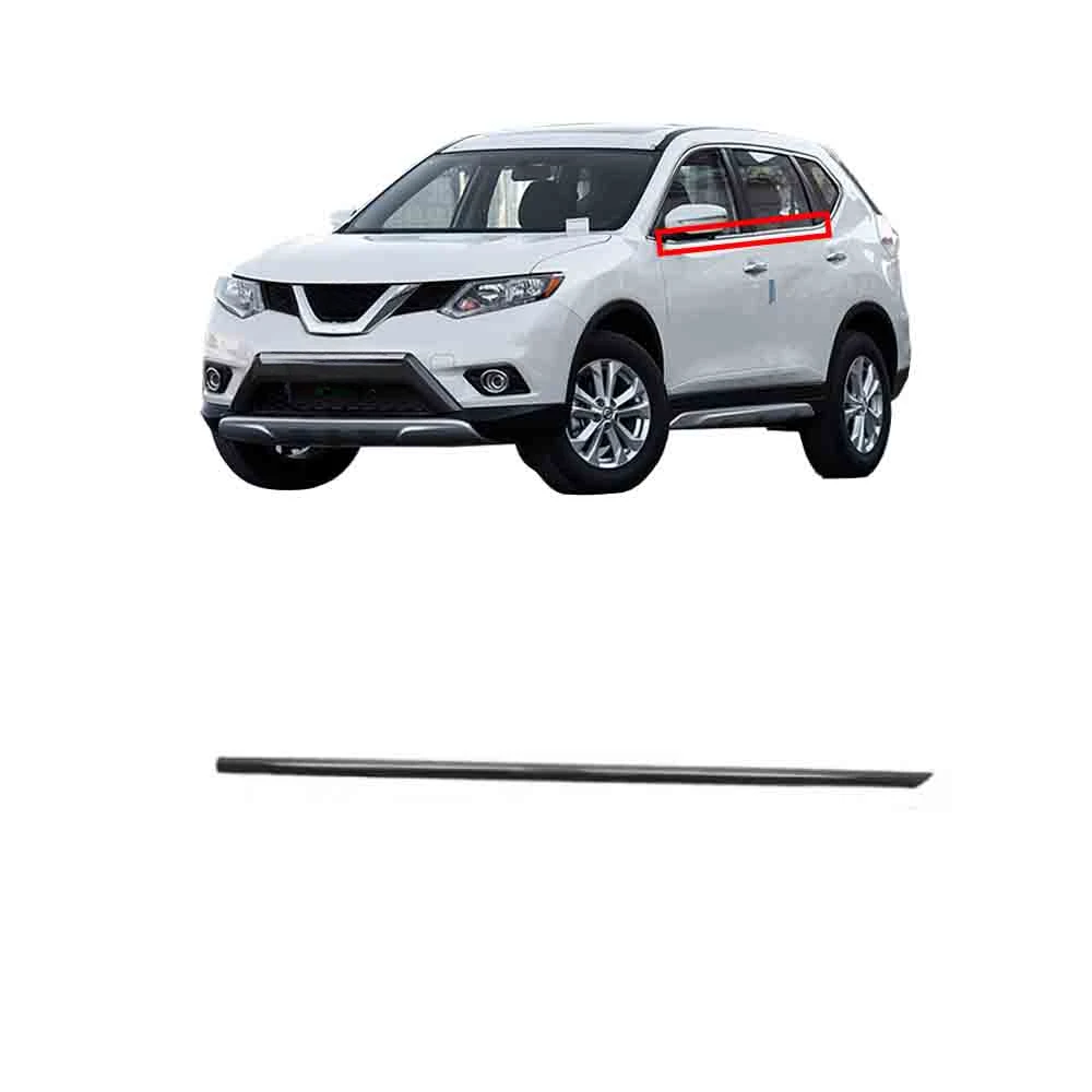 1 Piece REAR Chrome Outside Windows Glass Rubber for Nissan X-Trail T32 2014-2017 Protector for XTrail Outside Laminate 100CM