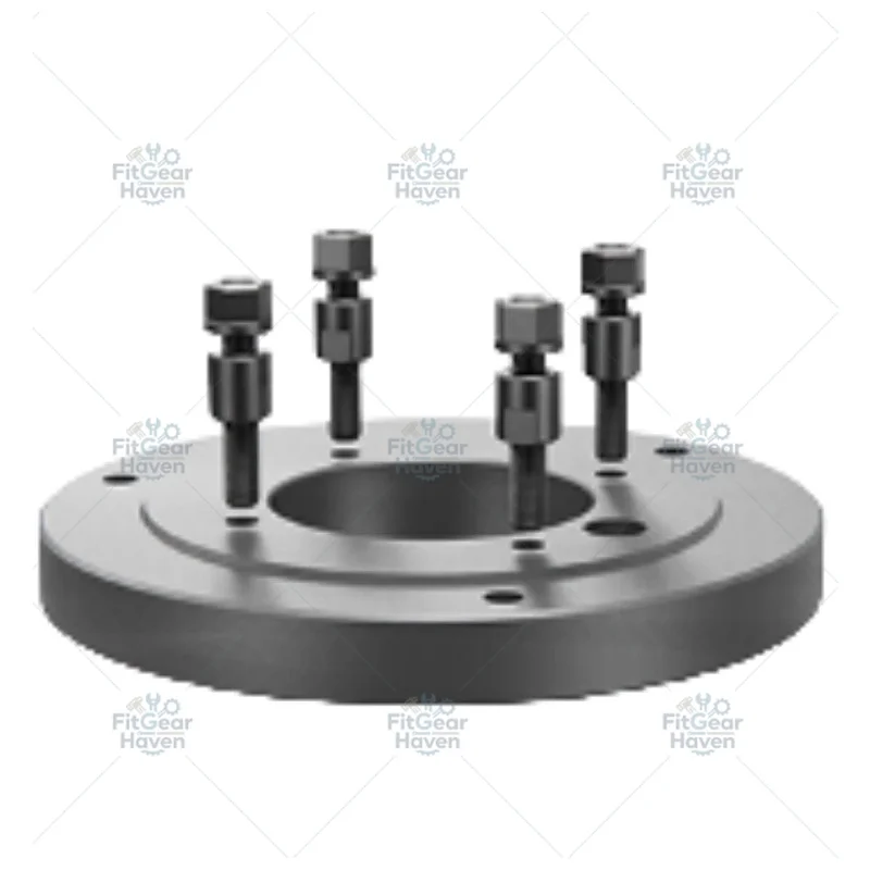 CNC Lathe Spindle C-Type Flange Plate, 3-Jaw & 4-Jaw Chuck Connection Transition Plate