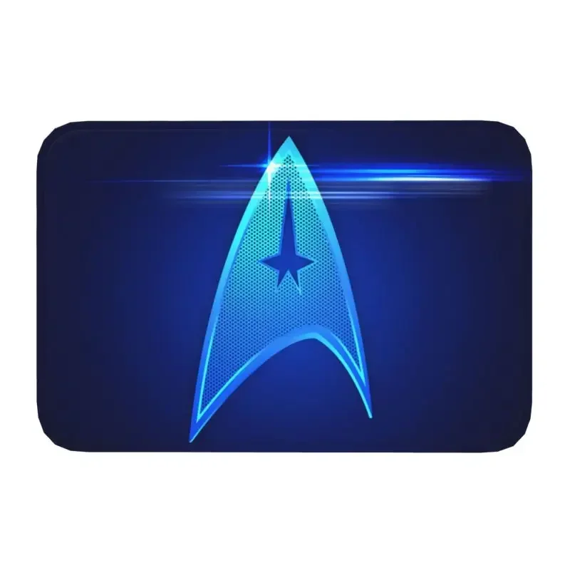 

EE01 Custom Star Treks Doormat Non-Slip Entrance Kitchen Bathroom Floor Door Mats Science Fiction TV Series Living Room Carpet ！