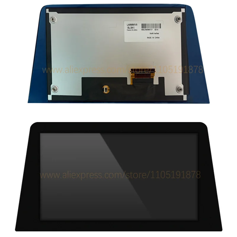 LA080WV9-SL01 LA080WV9 SL01 8 Inch LCD Display Screen Panel  LA080WV9(SL)(01) For 2019-2021 K-ia F-orte Nav Radio 96160M7070WK