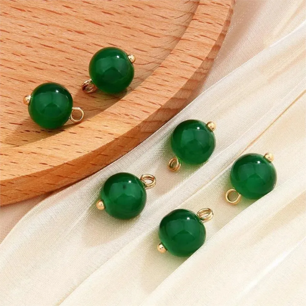 20 قطعة/الوحدة الزجاج كريستال سحر الخرزة المعلقات موصل DIY بها بنفسك القرط سوار قلادة صنع المجوهرات الاكسسوارات اليدوية