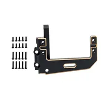 Brass Servo Mount for Vanquish H10 Optic Sparco Yokohama RTR 1/10 RC Crawler Upgrades Parts