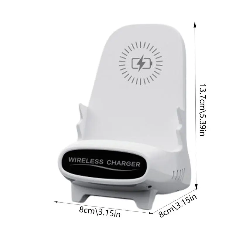 Chair Wireless Fast Charger Desktop Mobile Phone Holder Portable Charging Stand Mini Chair Cell Phone Holder Accessories